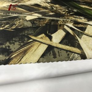 100% poly 210T vattentät tryckt Pongee-belagt tyg