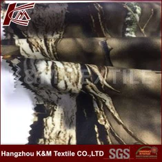 100% Polyester Stickad Custom Printed TPU Coated High Brushed Tricot Fabric