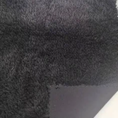 Polyester Arctic Velvet Tyg