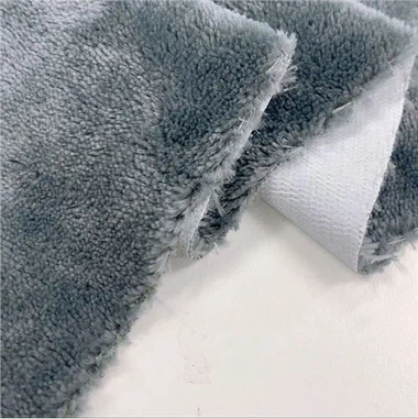 100 % polyester flanelltyg med TPU