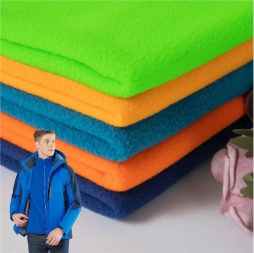 Polyester Polar Fleece Stickad Tyg