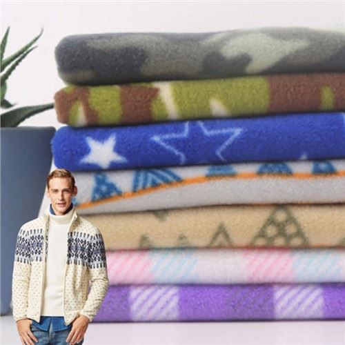 100 % polyester polarfleecetyg