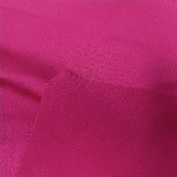 Stretch Crepe Satin Fabric 95%S 5%SP Fabric