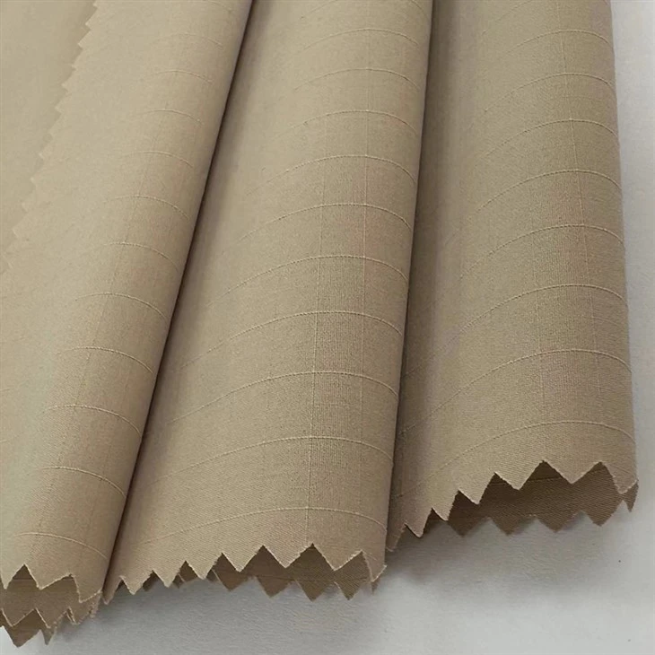 30/50 Weft Stretch Plaid SORONA Fabric